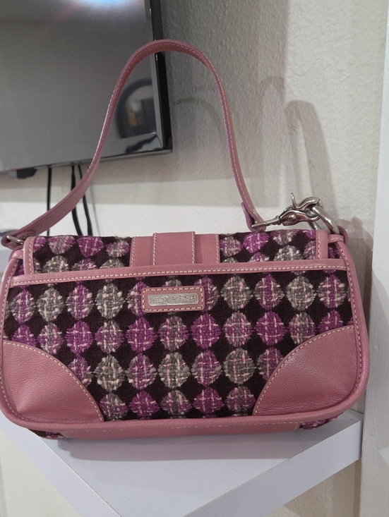 Isabella Fiore Handbags - Isabella FIORE Women’s Pink Patterned Shoulder Bag